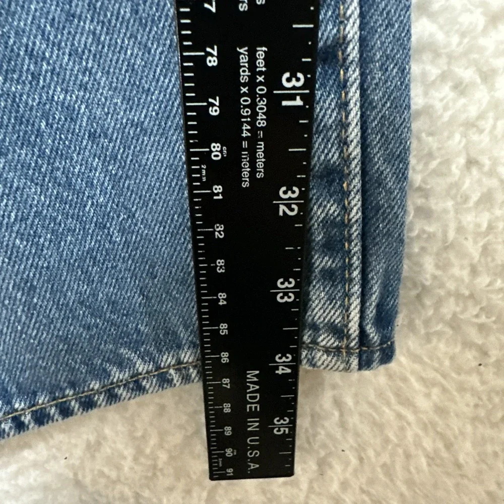 Levi's Strauss‎ 501 Original Straight Regular Light Blue Men's Denim Jeans Sz 32